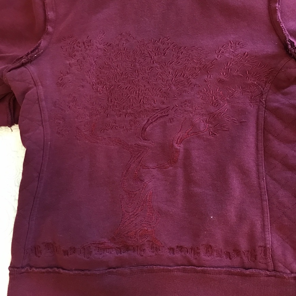 Billabong wine embroidered zip up jacket - Picture 7 of 8